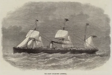 El Barco de Vapor de Tornillo Abyssinia